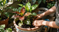 This Tropical Annual Is Always a Must-Have in My Shady Summer Containers for Colorful Blooms & Glossy Foliage