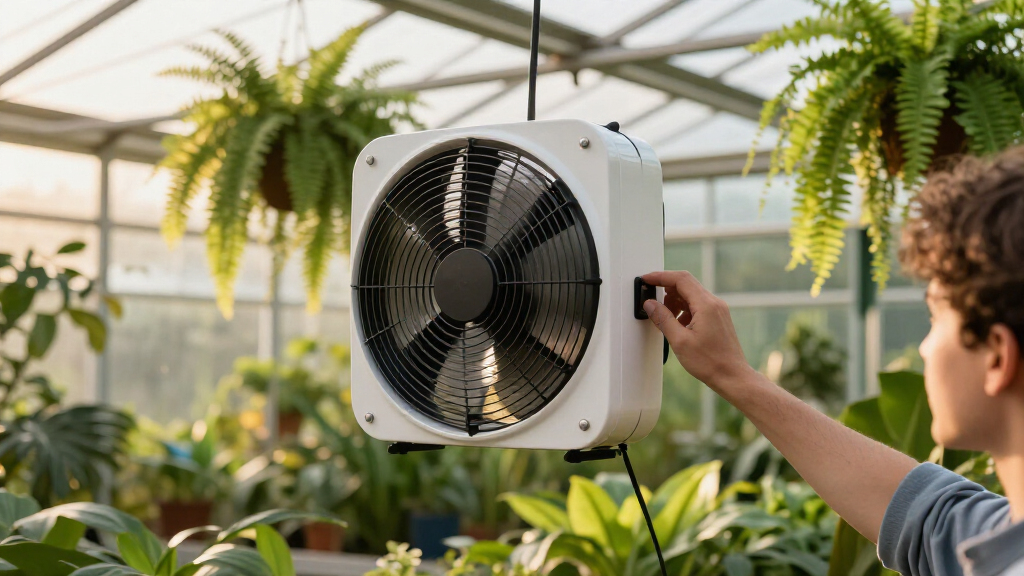 15 Best Solar-Powered Greenhouse Fans for 2026