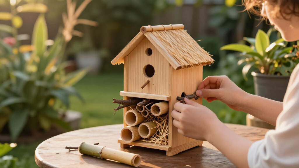 DIY A Bug Hotel To Give Beneficial Garden Insects A Home Before Temperatures Drop