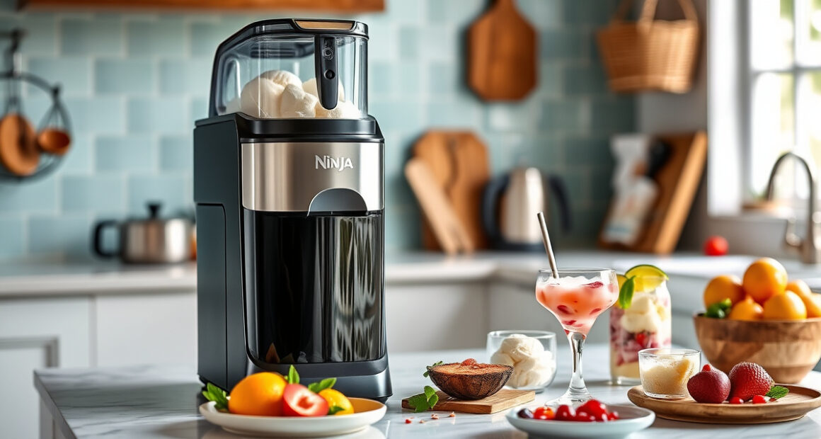 Ninja CREAMi Deluxe: Effortless Frozen Desserts for Summer Pool Parties