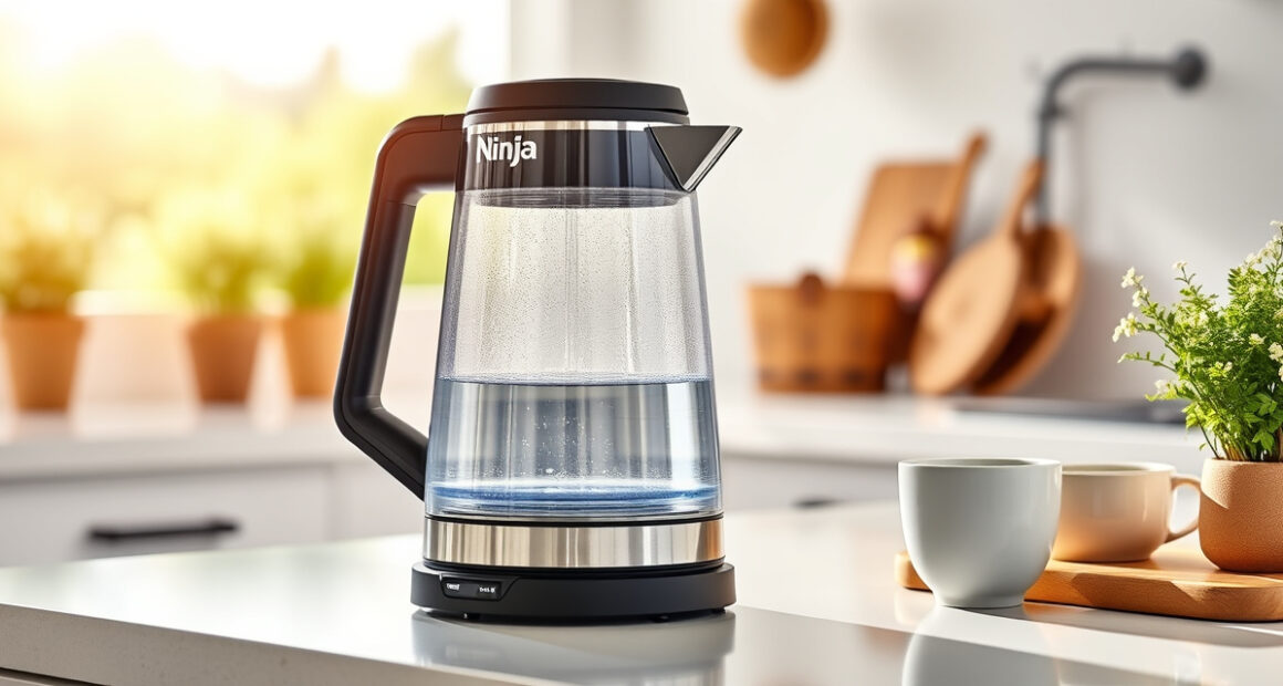 Stay Cool and Brew Perfectly with the Ninja KT200BL Electric Kettle