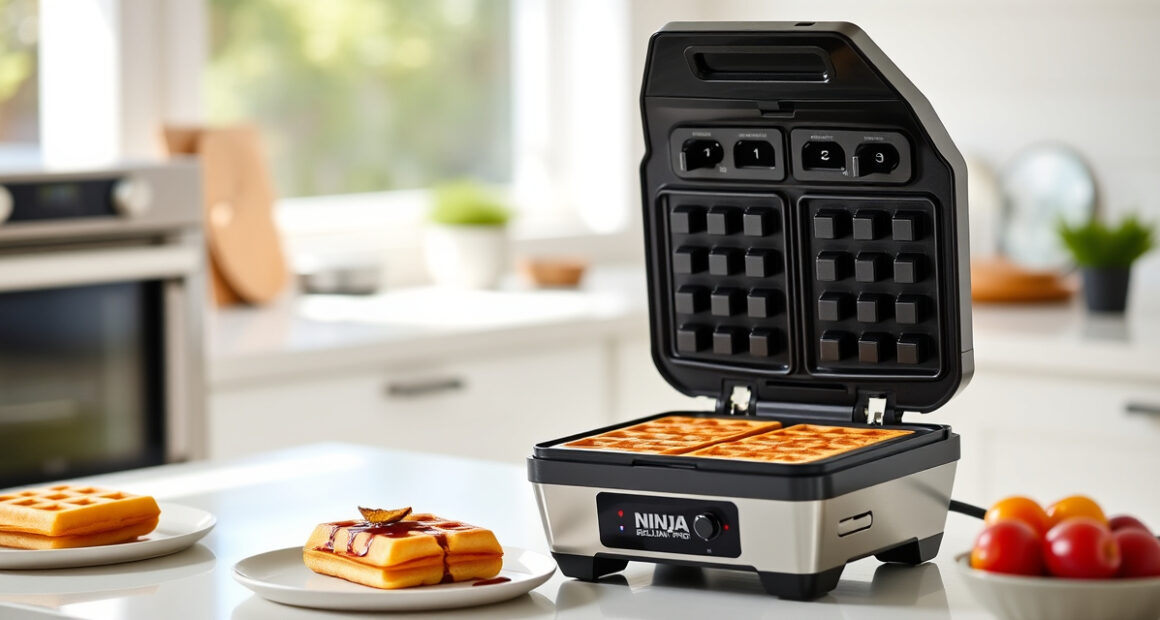 Sun-Kissed Waffles: Ninja Belgian Waffle Maker Pro for Summer Mornings