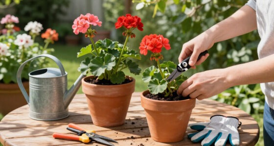 What Do With Geraniums In September – 4 Easy Tasks To Help Plants Survive & Thrive Again Next Summer