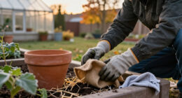 Do These 3 Things To Protect Your Container Plants Before The First Frost, Says My Professional Gardener Husband