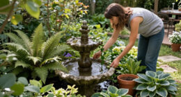 Goldie Hawn’s Fountain Is Surrounded By Plants – And It’s A Masterclass In Planting Around Water