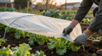 How Do Floating Row Covers Protect Plants From Frost?