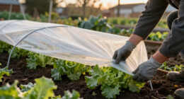 How Do Floating Row Covers Protect Plants From Frost?