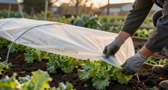 How Do Floating Row Covers Protect Plants From Frost?