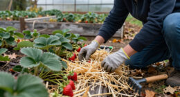How To Put Strawberry Plants To Bed For Winter