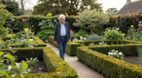 Richard E. Grant Uses Stunning Hedging To Zone His Magical Garden – It’s Ideal For Providing Year-round Colour