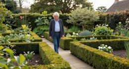 Richard E. Grant Uses Stunning Hedging To Zone His Magical Garden – It’s Ideal For Providing Year-round Colour