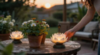 This Lotus Solar Light Is So Beautiful I'm Buying 5 Of Them To Transform My Patio Into A Serene And Snug Haven After Dark