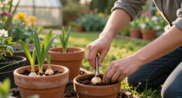 When Planting Bulbs In Pots I Could Never Be Without This Small Tool – It Even Makes Spring Seed Sowing Easier